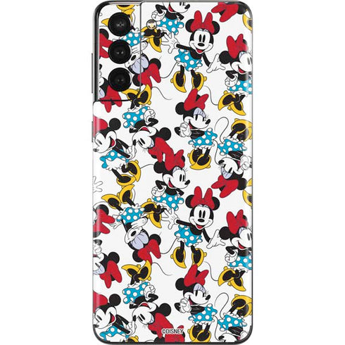 Disney Minnie Mouse Rockin Minnie Pattern Galaxy S21 Plus 5G Skin